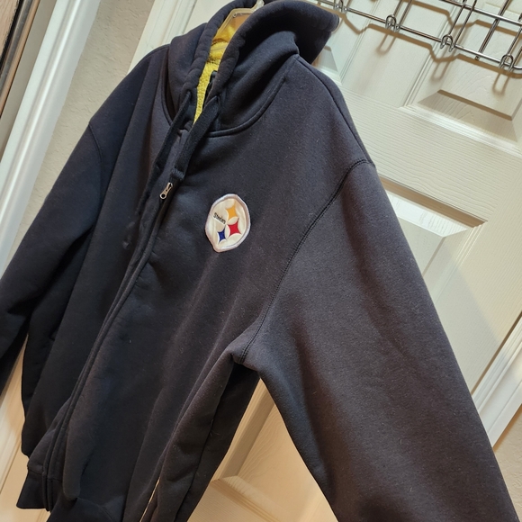 Pittsburgh Steelers hoodie coat XXL - Picture 7 of 8